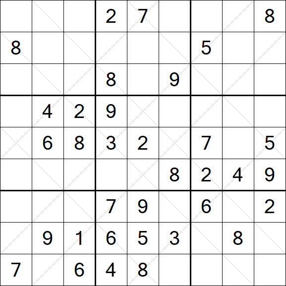 Argyle Sudoku - Mittel