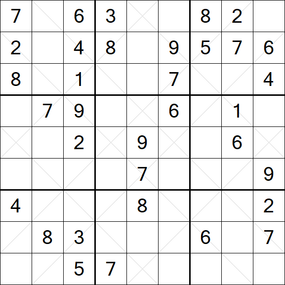 Argyle Sudoku - Medium