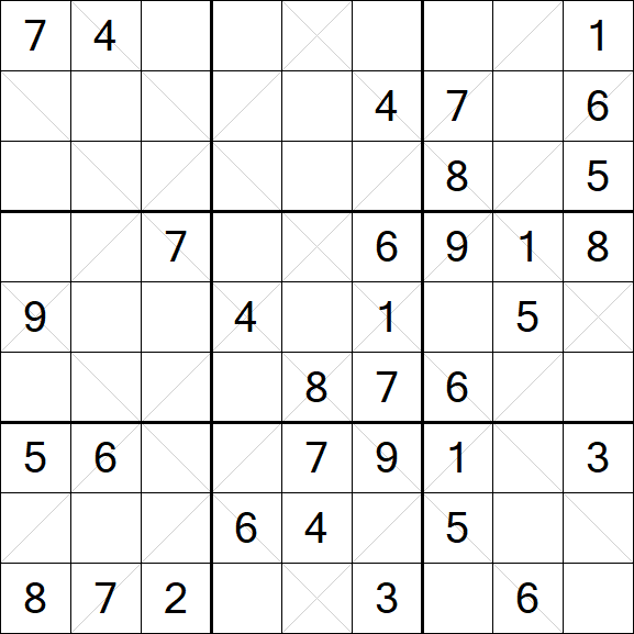 Argyle Sudoku - Medium