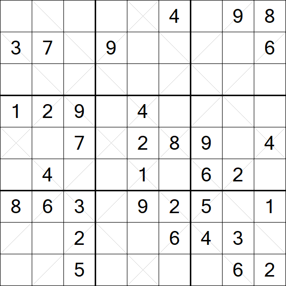 Argyle Sudoku - Medium