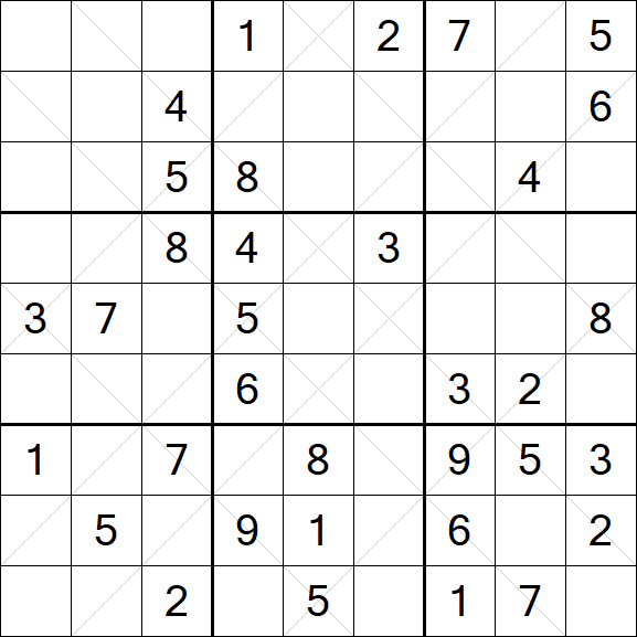Argyle Sudoku - Mittel