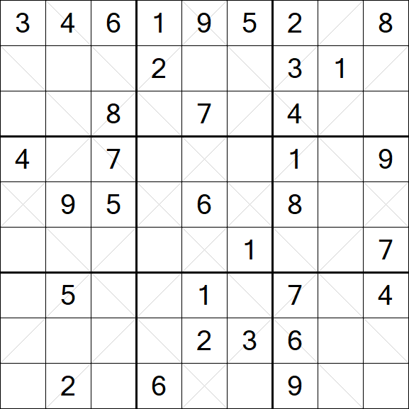Argyle Sudoku - Mittel