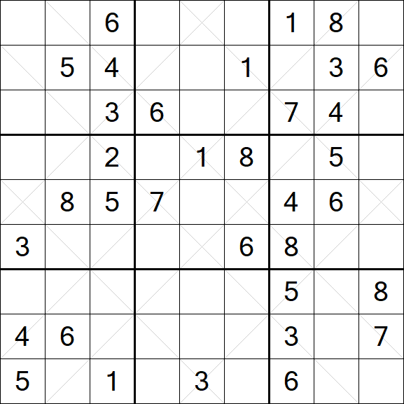 Argyle Sudoku - Mittel