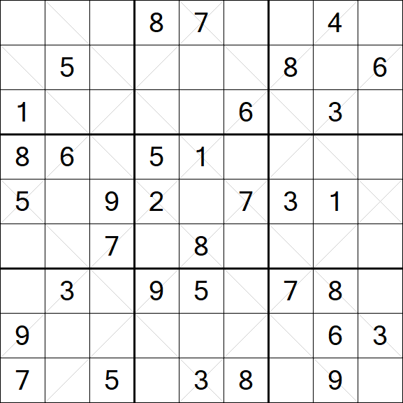 Argyle Sudoku - Moyen