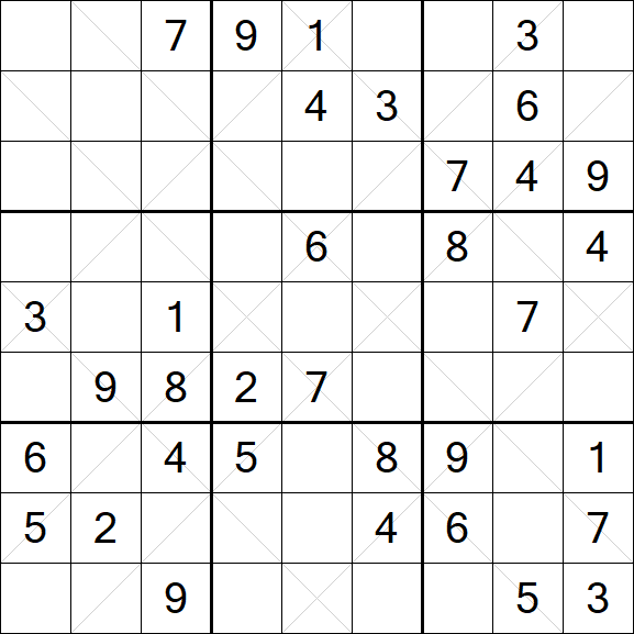 Argyle Sudoku - Moyen
