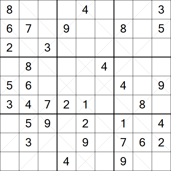 Argyle Sudoku - Moyen