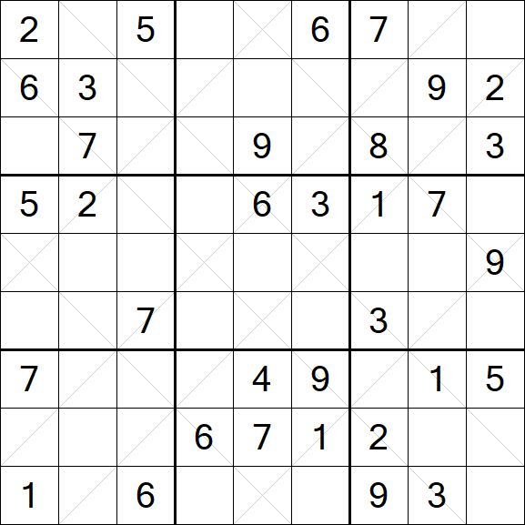 Argyle Sudoku - Moyen