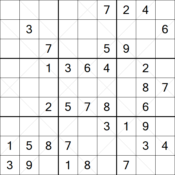 Argyle Sudoku - Mittel