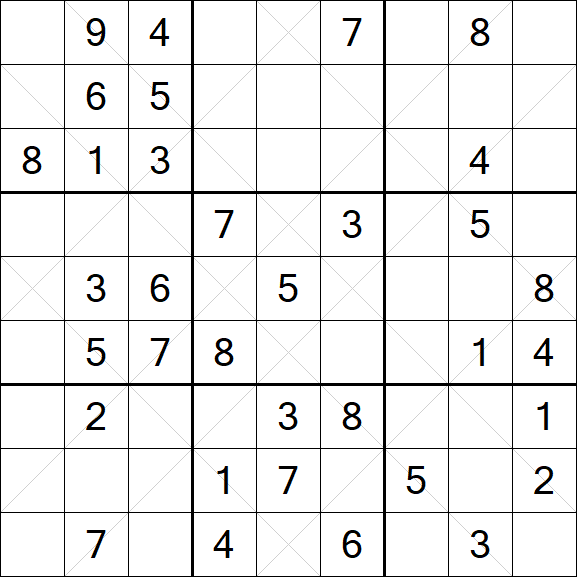 Argyle Sudoku - Medium