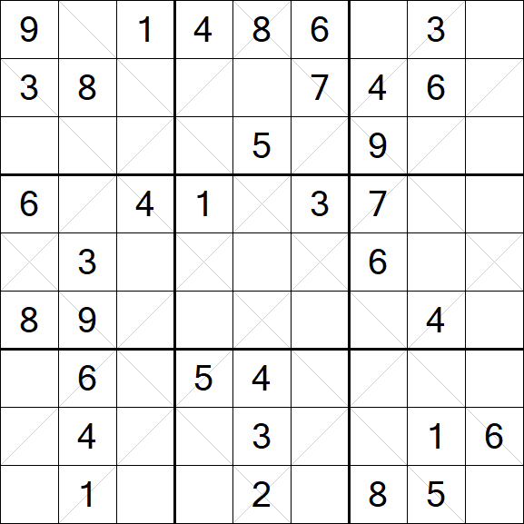 Argyle Sudoku - Medium