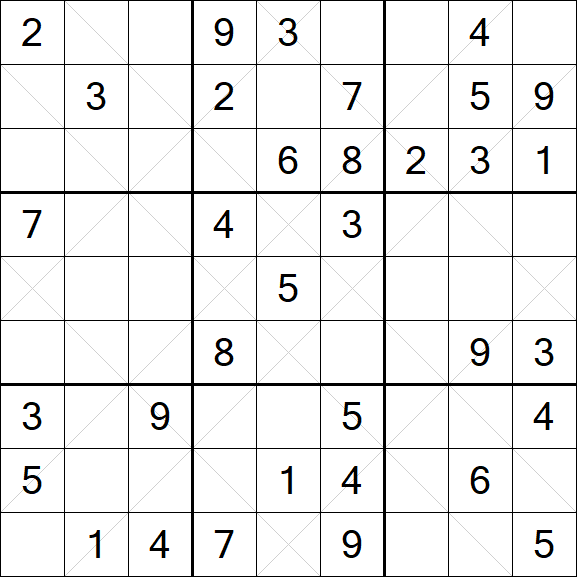 Argyle Sudoku - Medium