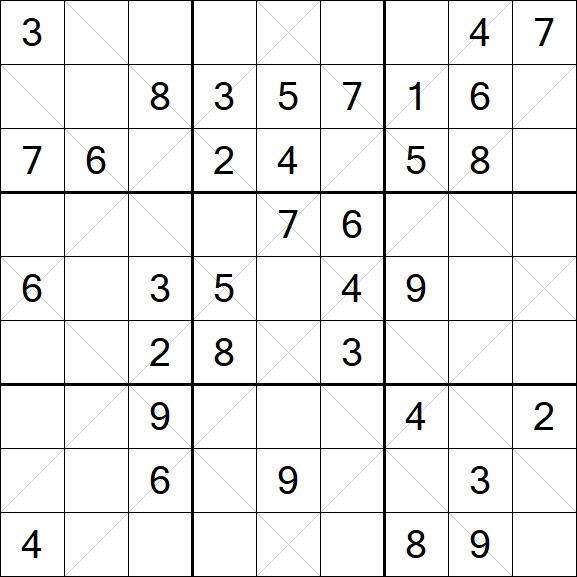 Argyle Sudoku - Medium