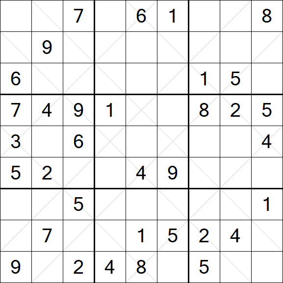 Argyle Sudoku - Mittel