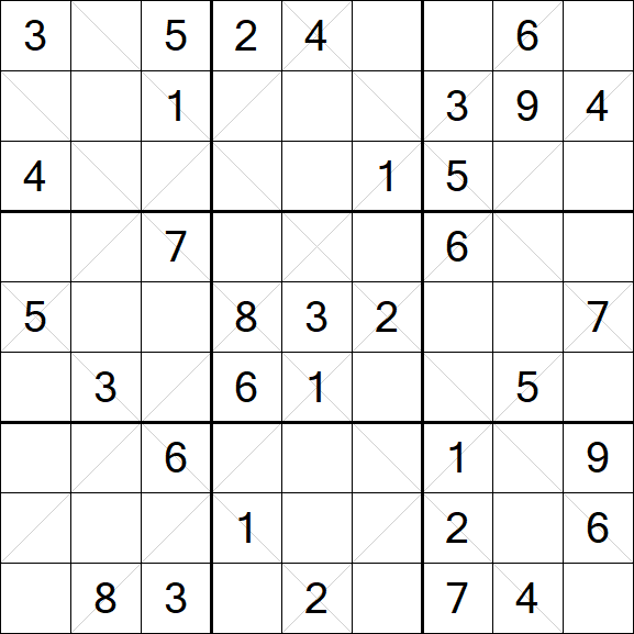 Argyle Sudoku - Moyen
