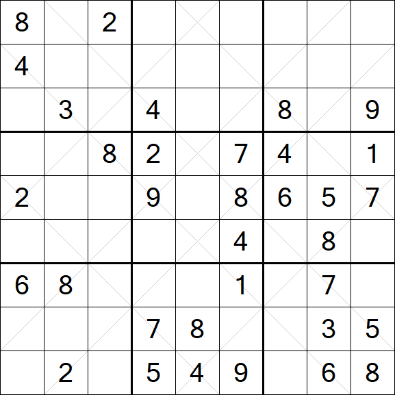 Argyle Sudoku - Moyen