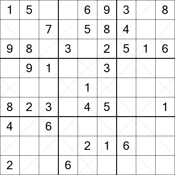 Argyle Sudoku - Mittel