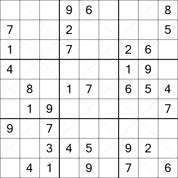 Argyle Sudoku - Mittel