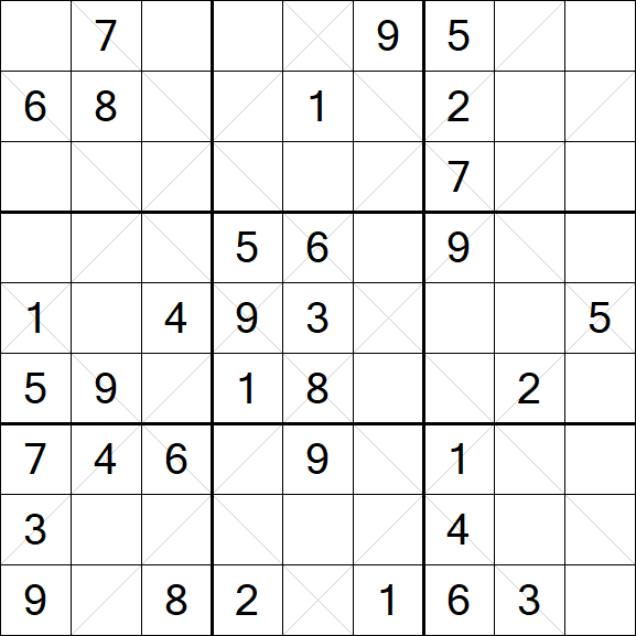 Argyle Sudoku - Mittel