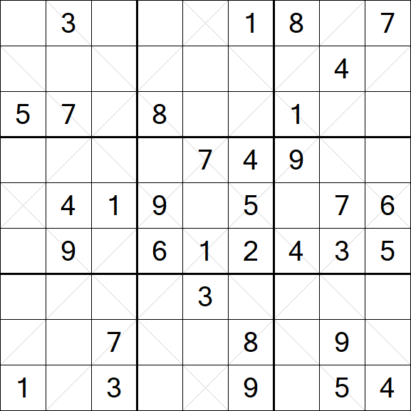 Argyle Sudoku - Medio