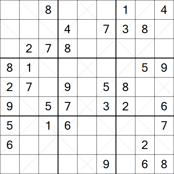 Argyle Sudoku - Mittel