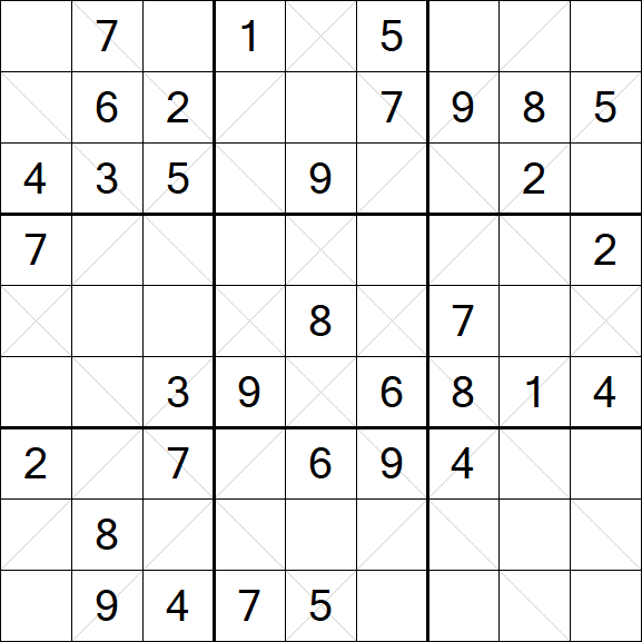 Argyle Sudoku - Medio