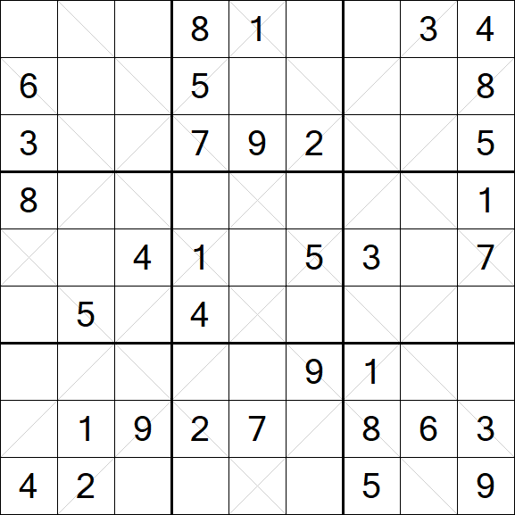 Argyle Sudoku - Médio