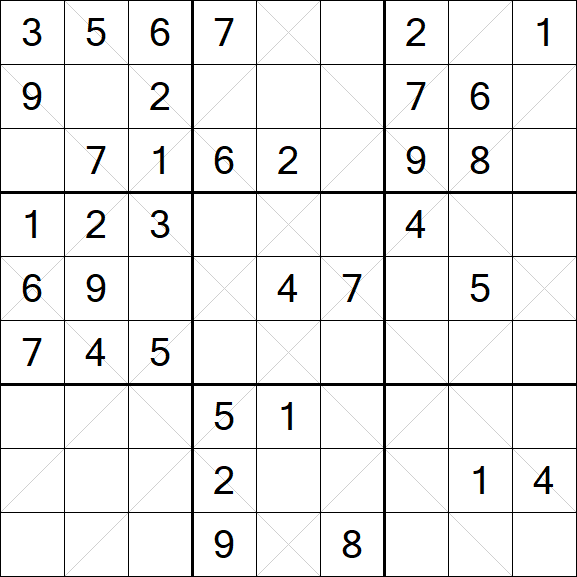 Argyle Sudoku - Médio