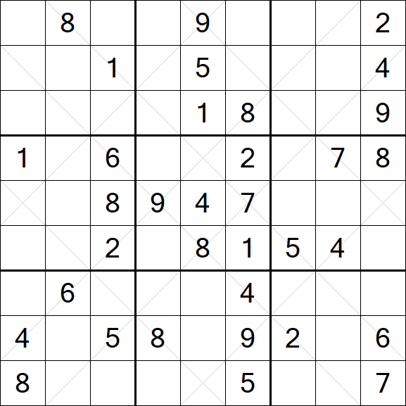 Argyle Sudoku - Mittel