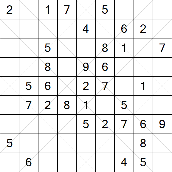 Argyle Sudoku - Mittel
