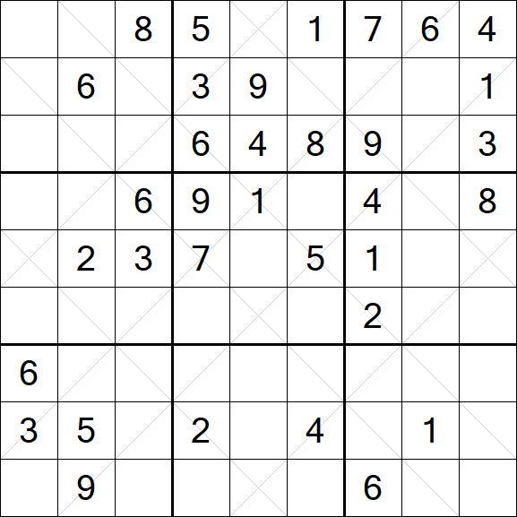 Argyle Sudoku - Mittel
