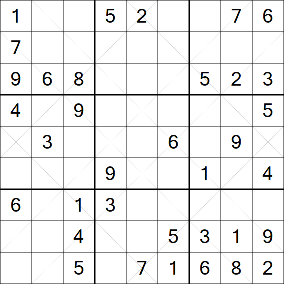 Argyle Sudoku - Mittel