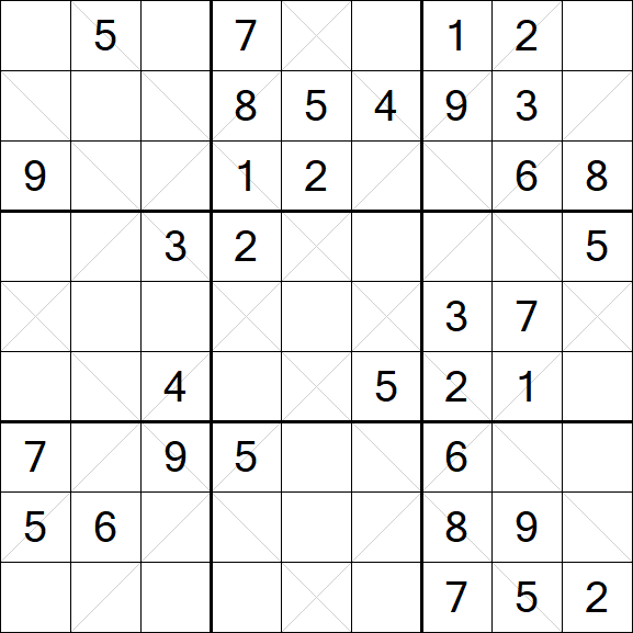 Argyle Sudoku - Mittel