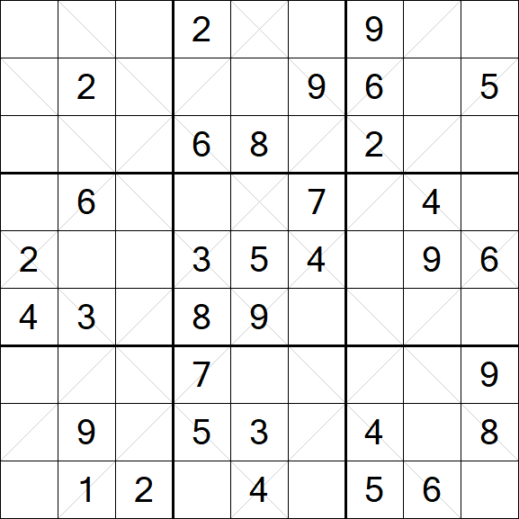 Argyle Sudoku - Mittel