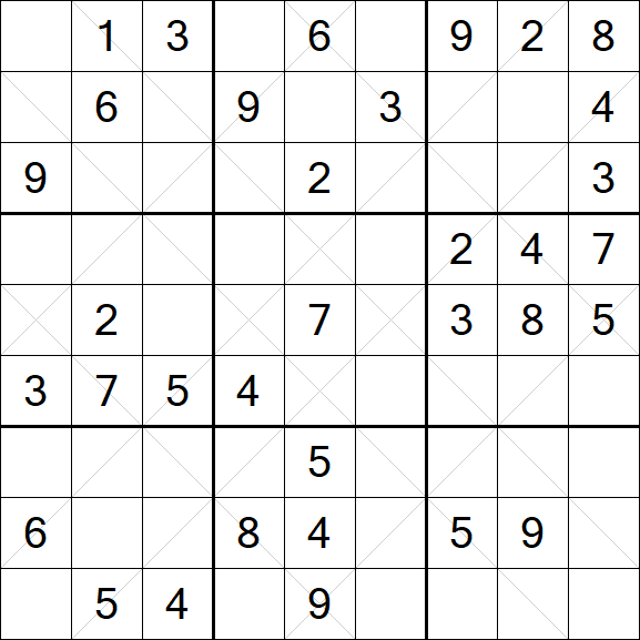 Argyle Sudoku - Mittel