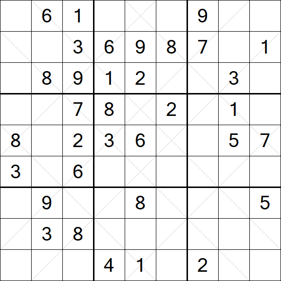 Argyle Sudoku - Mittel