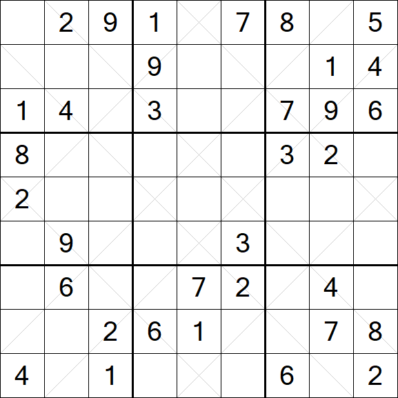 Argyle Sudoku - Mittel