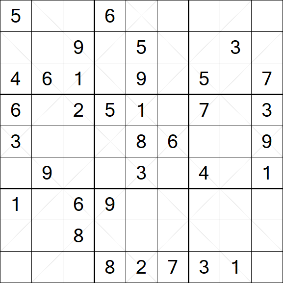 Argyle Sudoku - Mittel