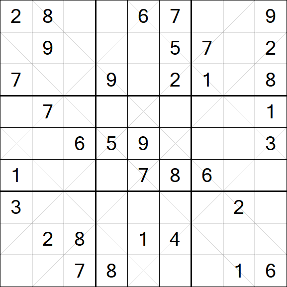 Argyle Sudoku - Mittel