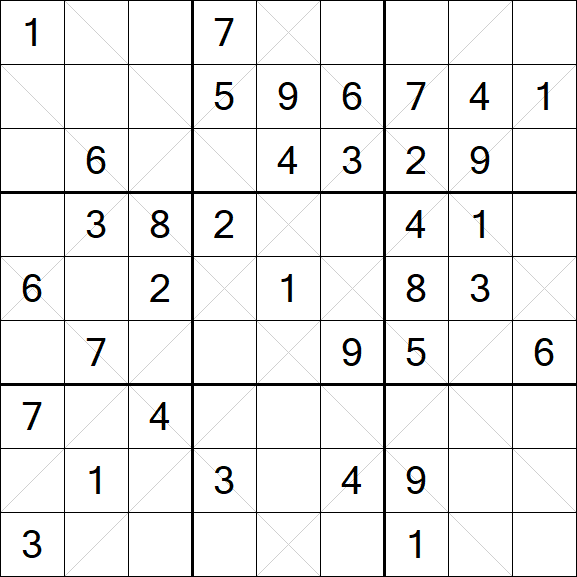 Argyle Sudoku - Mittel