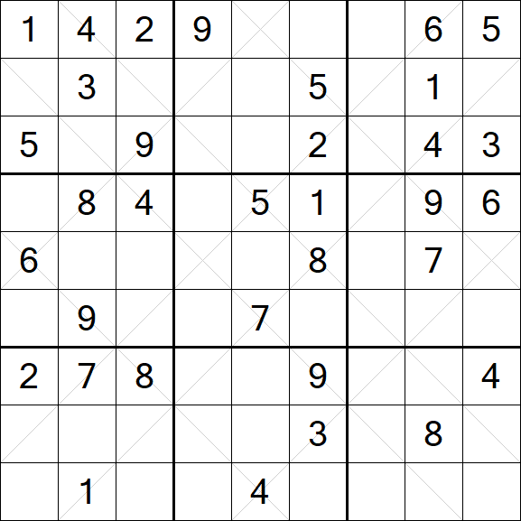 Argyle Sudoku - Medium