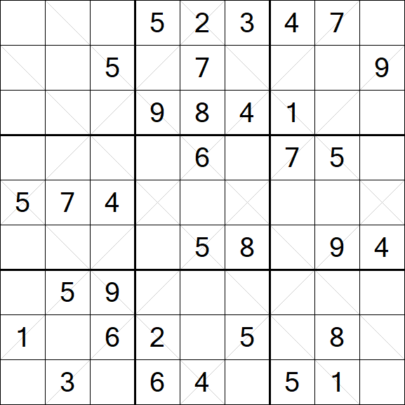 Argyle Sudoku - Médio