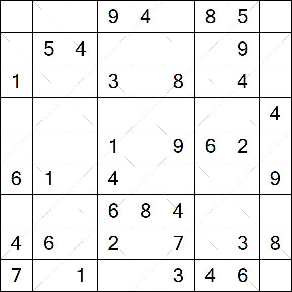 Argyle Sudoku - Moyen