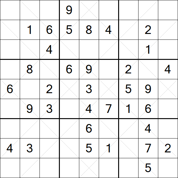 Argyle Sudoku - Moyen