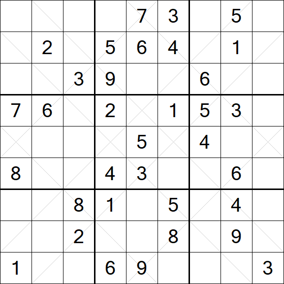 Argyle Sudoku - Medium