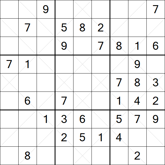 Argyle Sudoku - Moyen