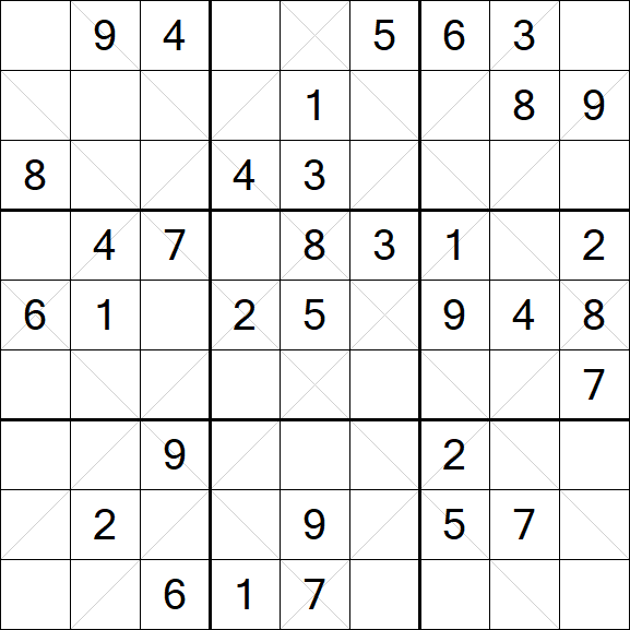 Argyle Sudoku - Moyen