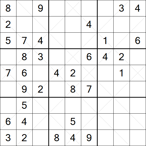 Argyle Sudoku - Moyen
