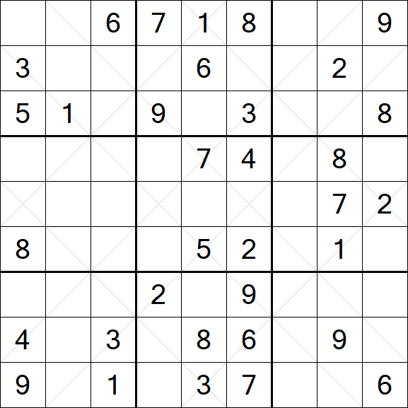 Argyle Sudoku - Moyen