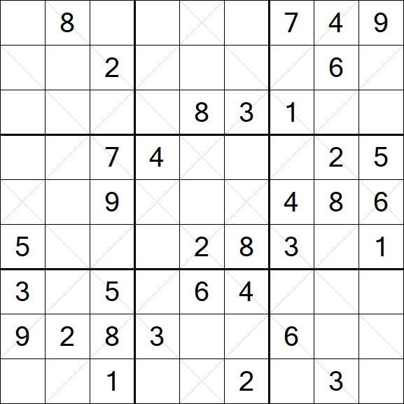 Argyle Sudoku - Moyen