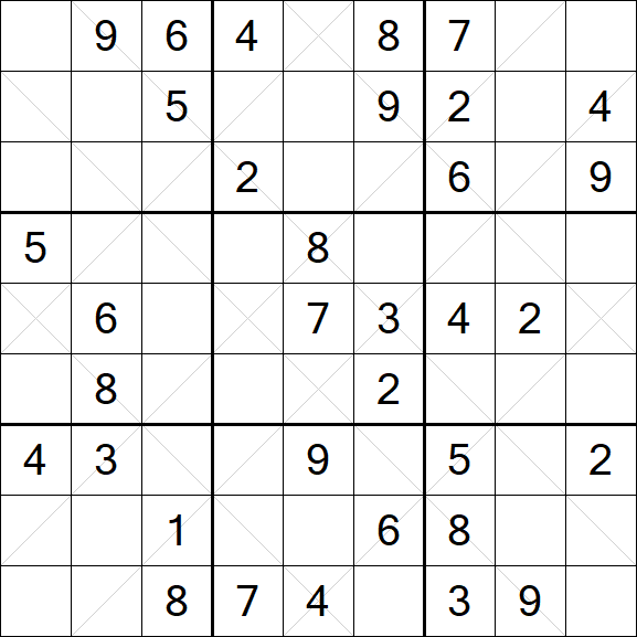 Argyle Sudoku - Moyen